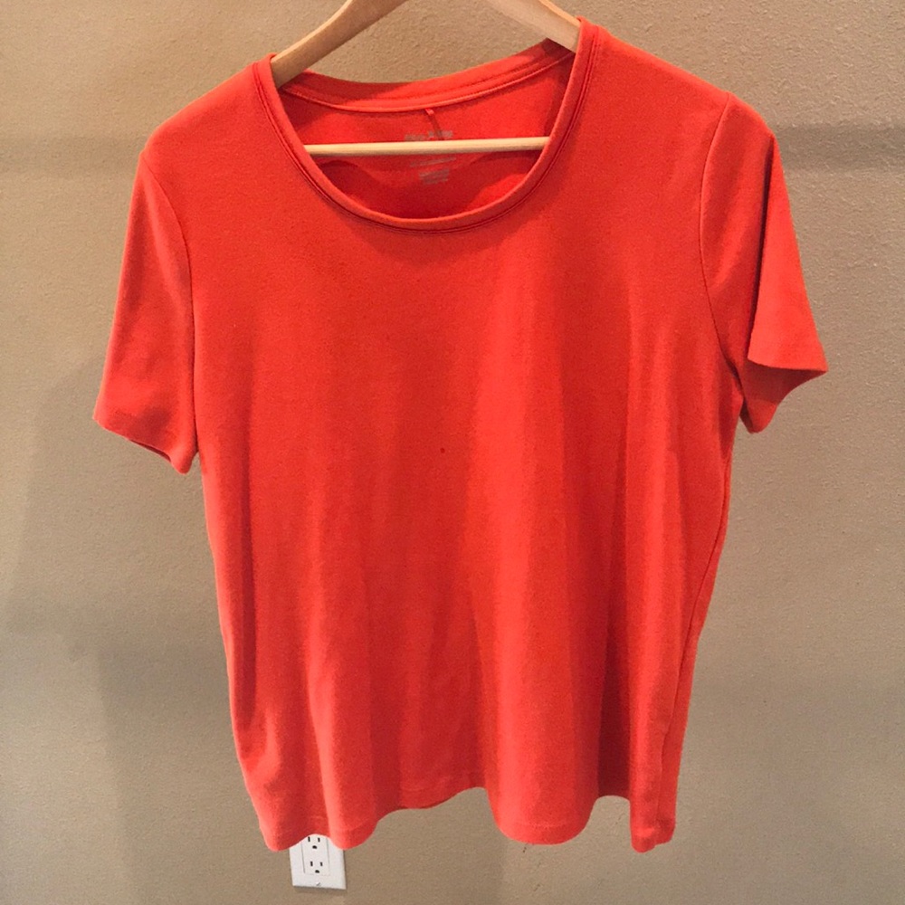 White Stag orange crew neck short sleeve t-shirt
